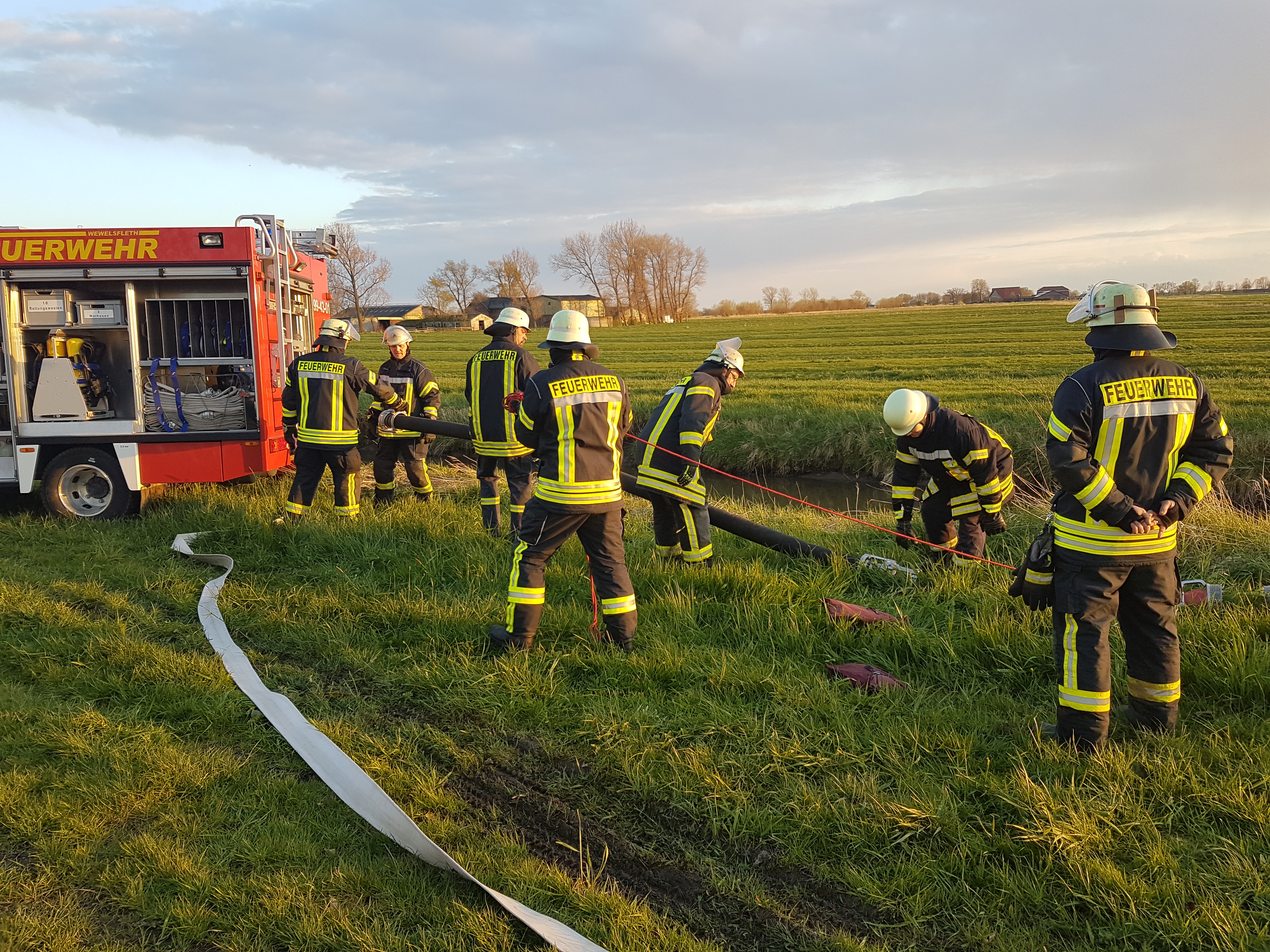 Gemeinschaft bei der FF Wewelsfleth